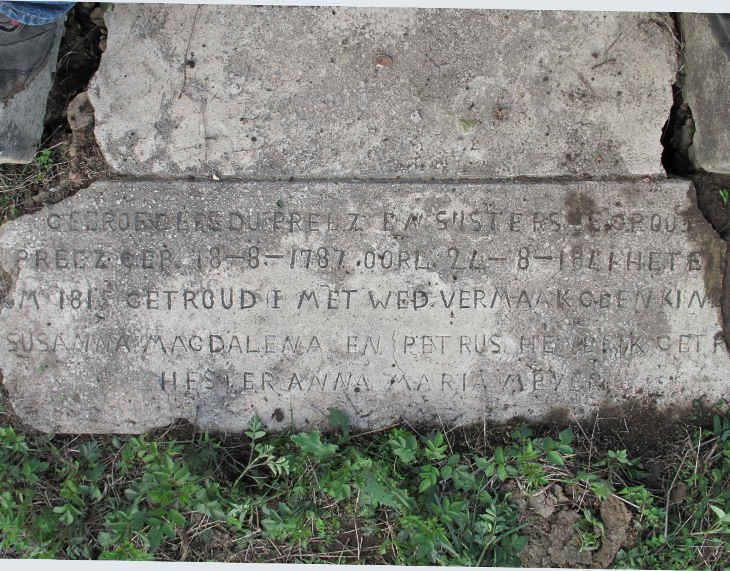 3. PREEZ P.H., du 1787-1841
