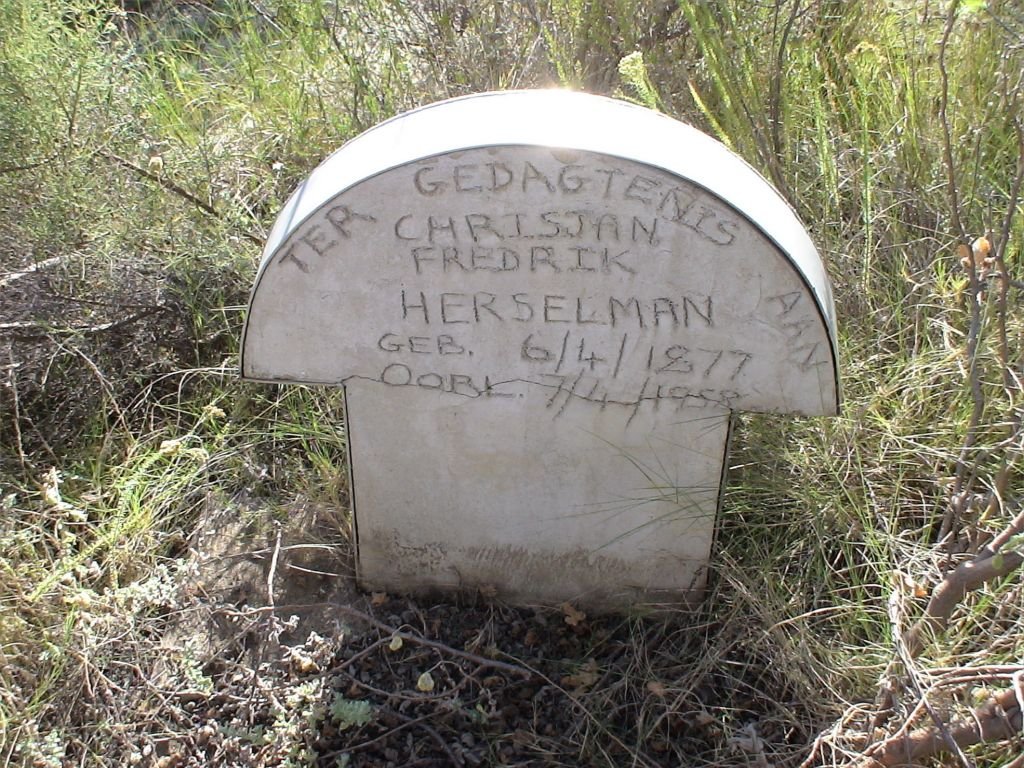 HERSELMAN Chrisjan Fredrik 1877-1958