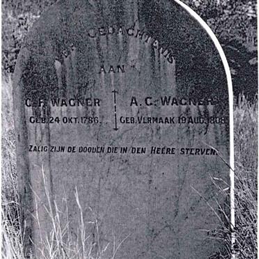 WAGNER C.F. 1786- &amp; A.C. VERMAAK 1808-