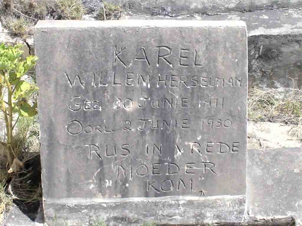 HERSELMAN Karel Willem 1911-1930