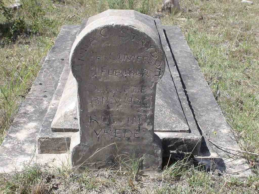 STRYDOM Anna C. née OLIVIER 1862-1935