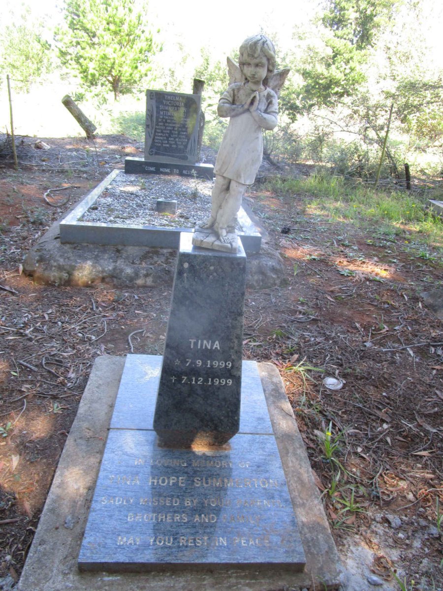 SUMMERTON Tina Hope 1999-1999