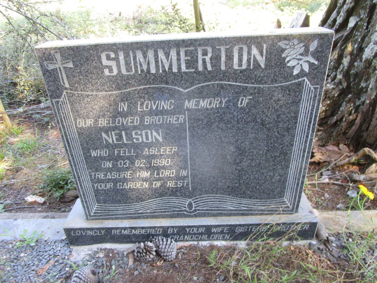 SUMMERTON Nelson -1990