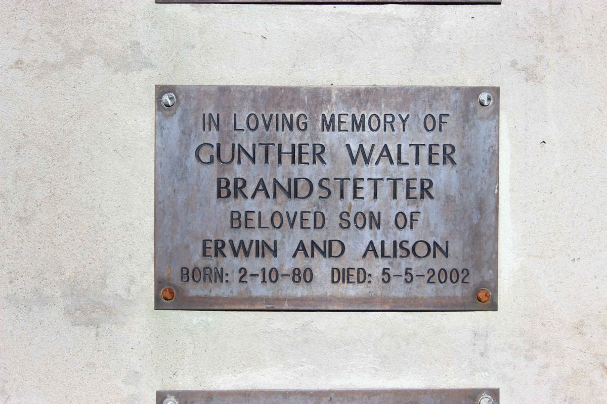BRANDSTETTER Gunther Walter 1980-2002