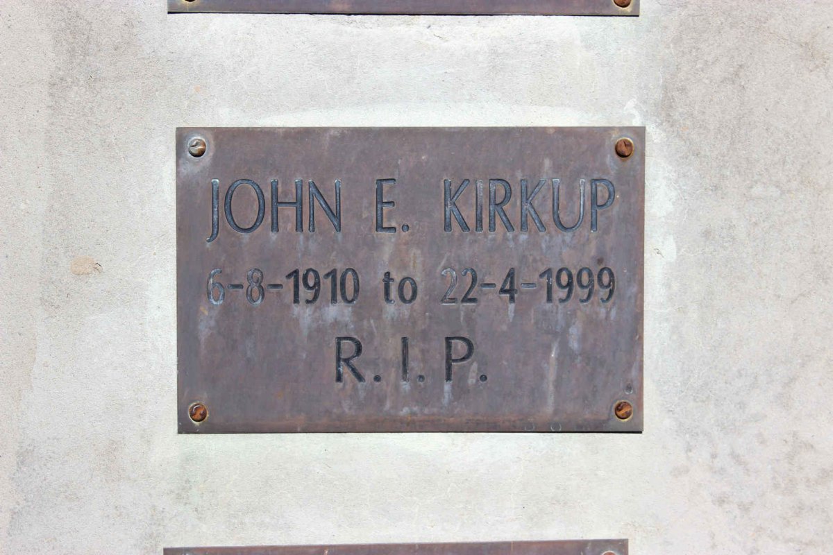 KIRKUP John E. 1910-1999
