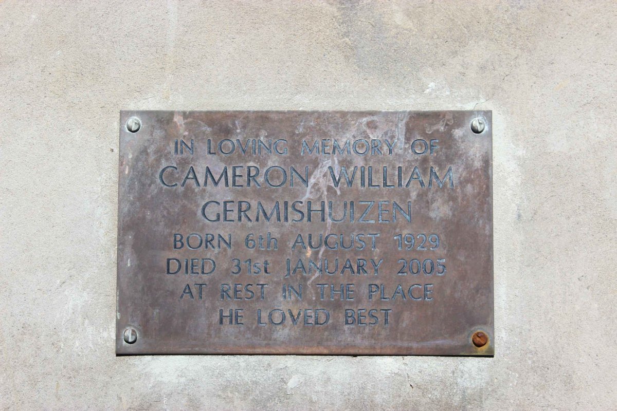 GERMISHUIZEN Cameron William 1929-2005