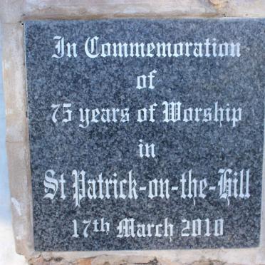 6. Commemoration St. Patrick-on-the-Hill