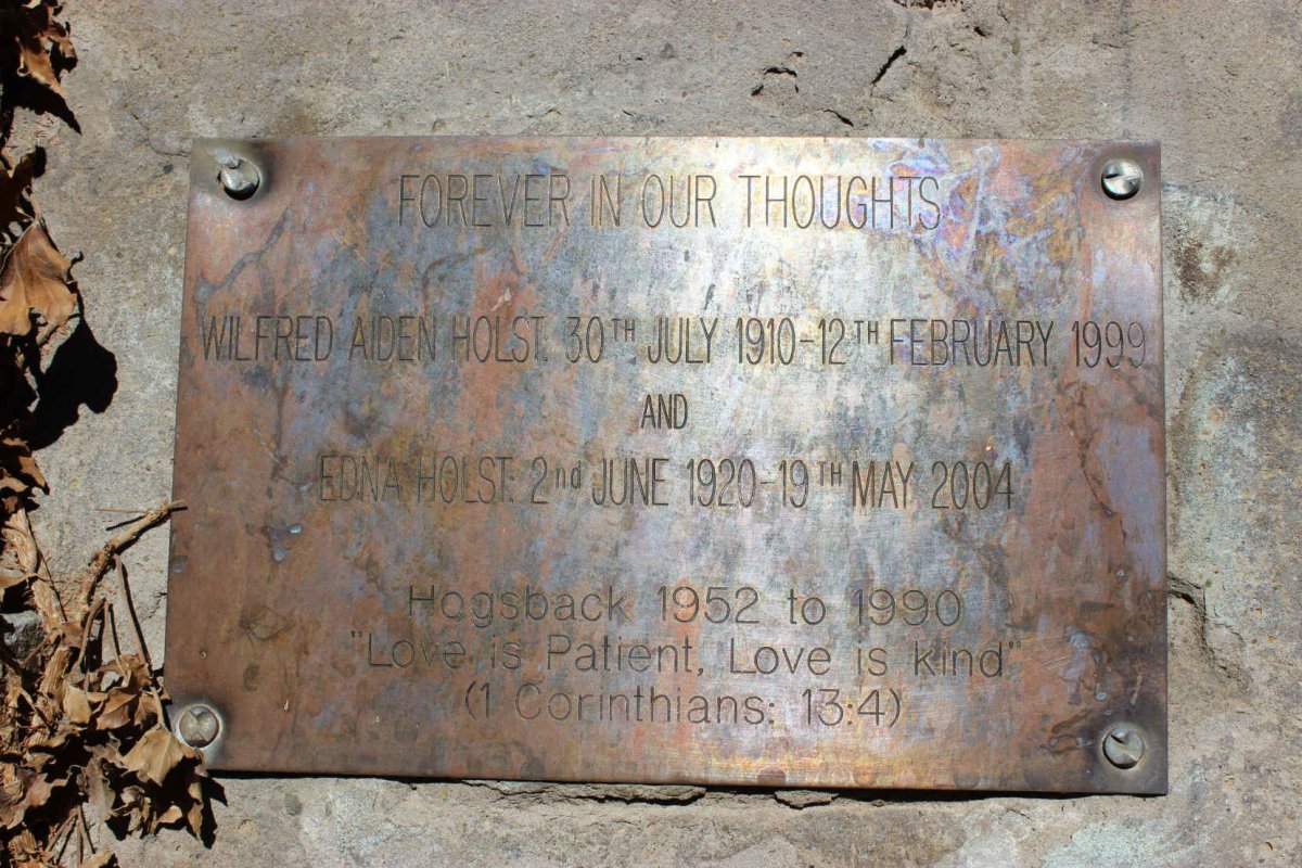 HOLST Wilfred Aiden 1910-1999 &amp; Edna 1920-2004