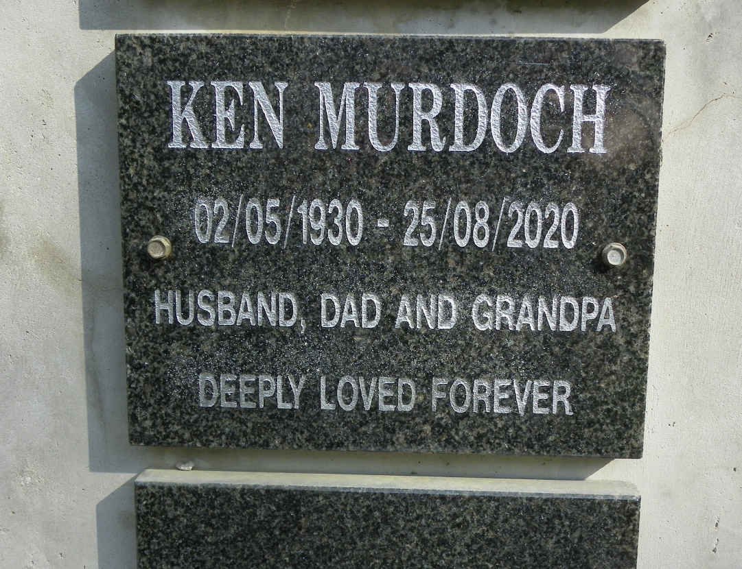 MURDOCH Ken 1930-2020