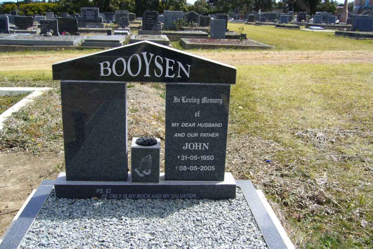 BOOYSEN John 1950-2005