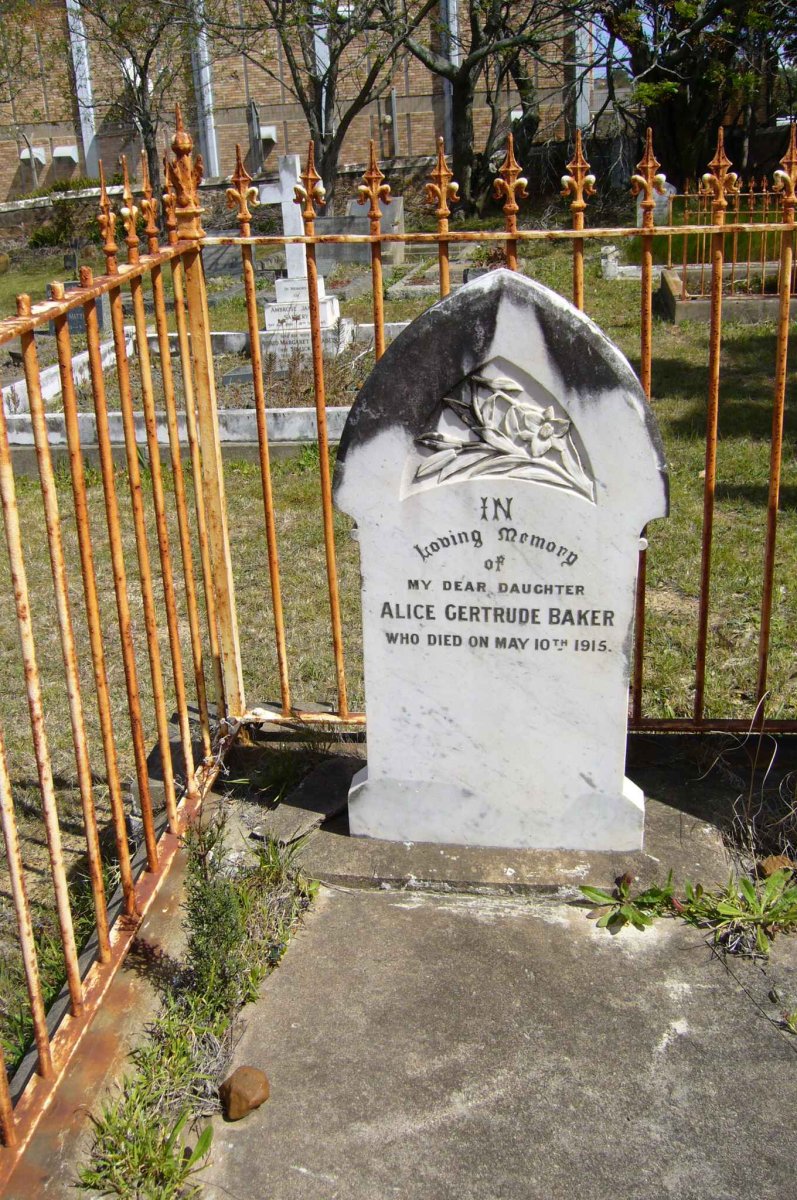 BAKER Alice Gertrude -1915