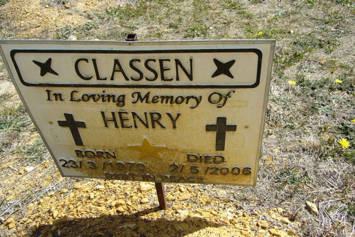 CLASSEN Henry 1970-2006