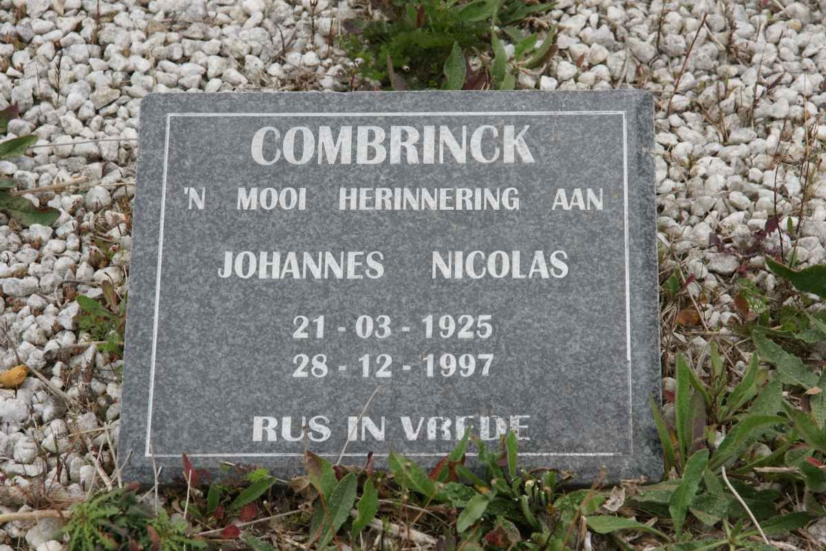 COMBRINCK Johannes Nicolas 1925-1997