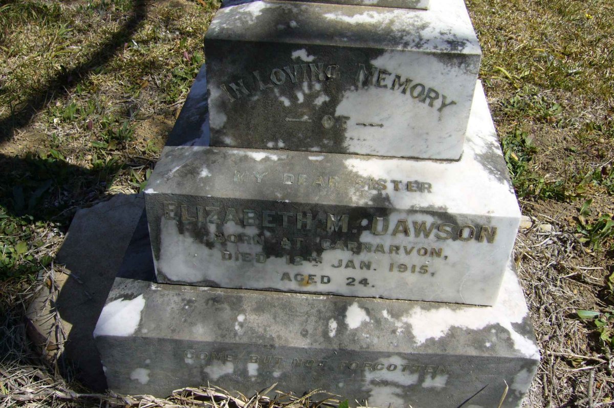 DAWSON Elizabeth M. -1915