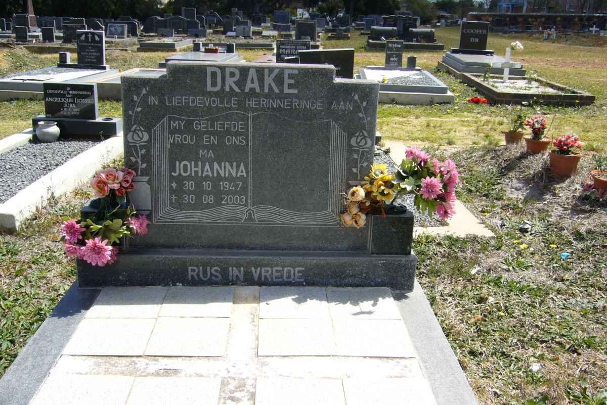 DRAKE Johanna 1947-2003