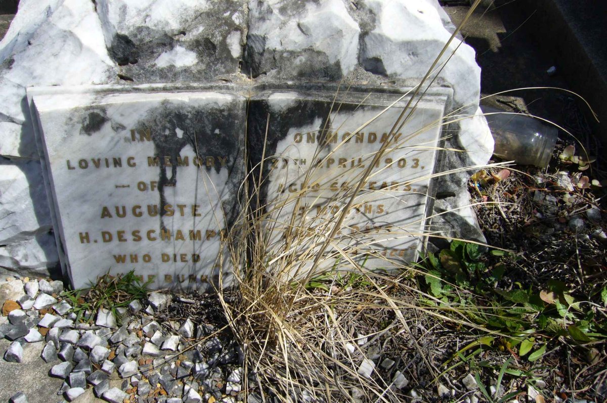 DESCHAMPS Auguste H. -1903