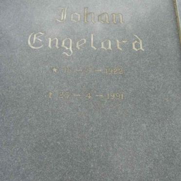 DYK Johan Engelard, van 1922-1991