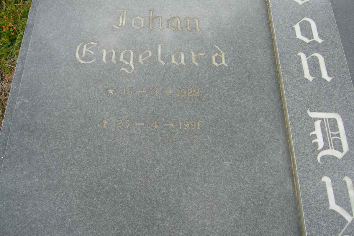 DYK Johan Engelard, van 1922-1991