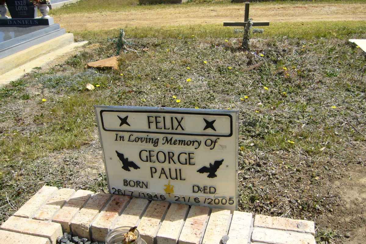 FELIX George Paul 1946-2005
