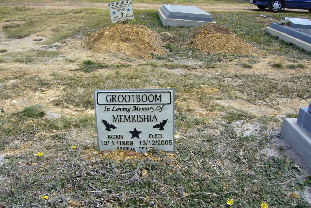 GROOTBOOM Memrishia 1969-2005