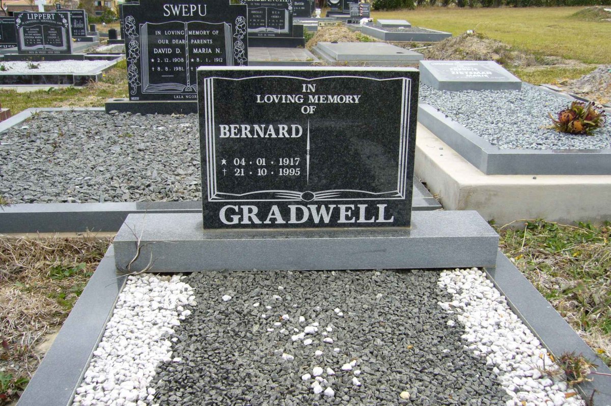 GRADWELL Bernard 1917-1995