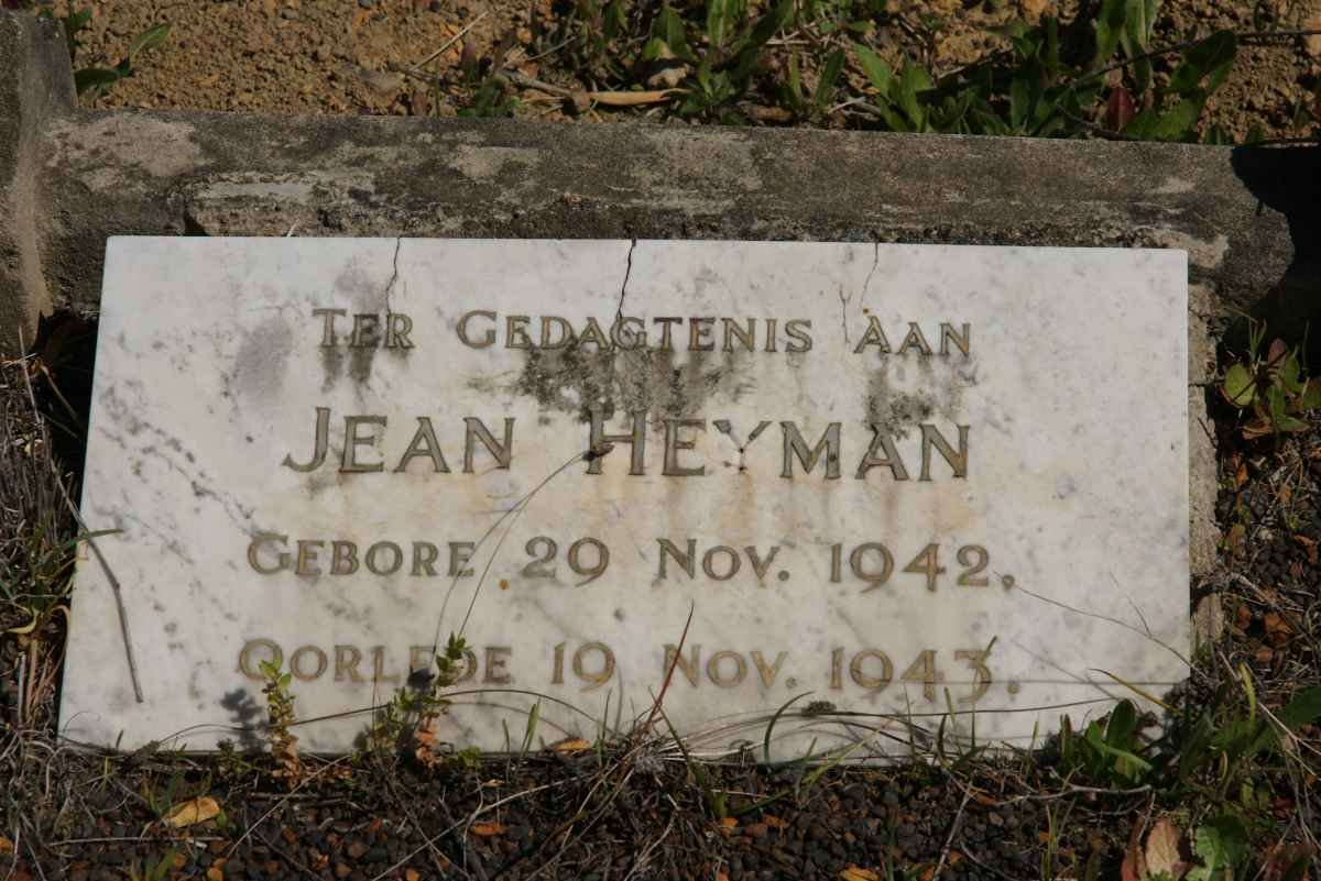 HEYMAN Jean 1942-1943