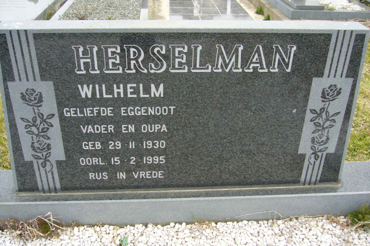 HERSELMAN Wilhelm 1930-1995