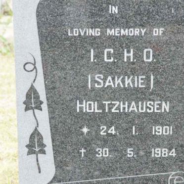 HOLTZHAUSEN I.C.H.O. 1901-1984