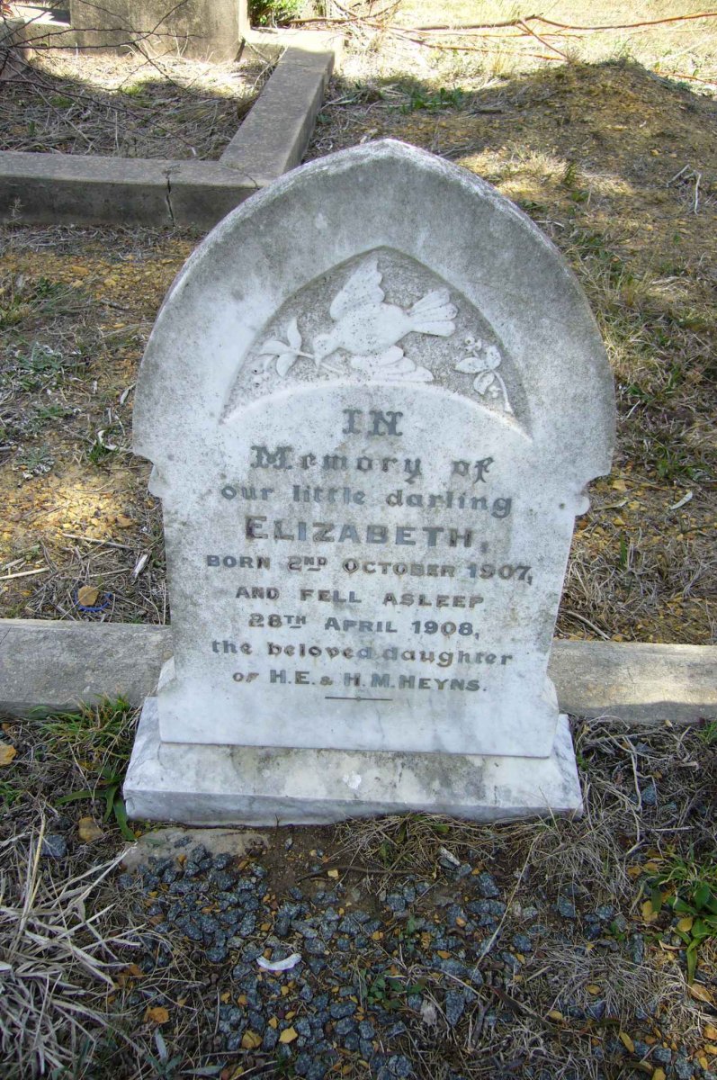 HEYNS Elizabeth 1907-1908
