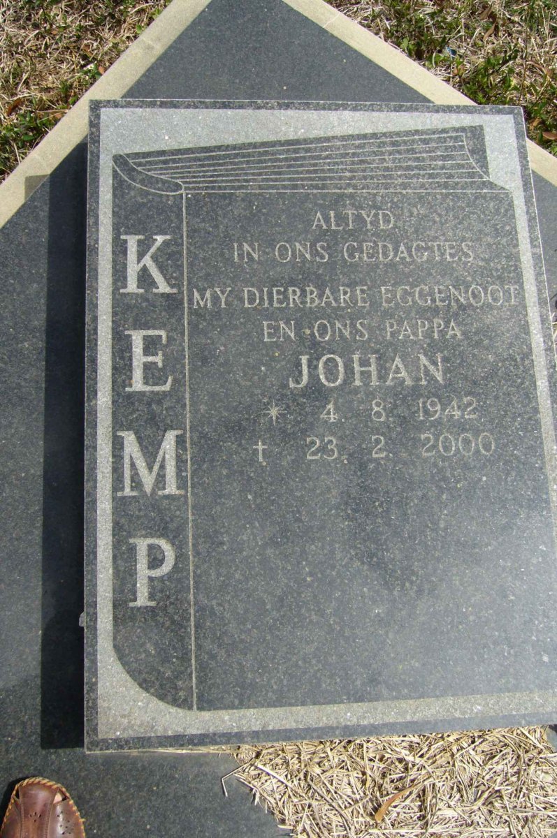 KEMP Johan 1942-2000