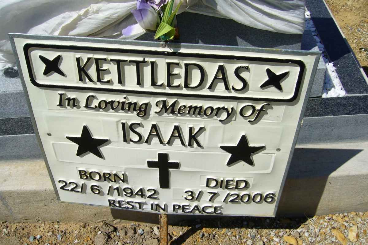 KETTLEDAS Isaak 1942-2006