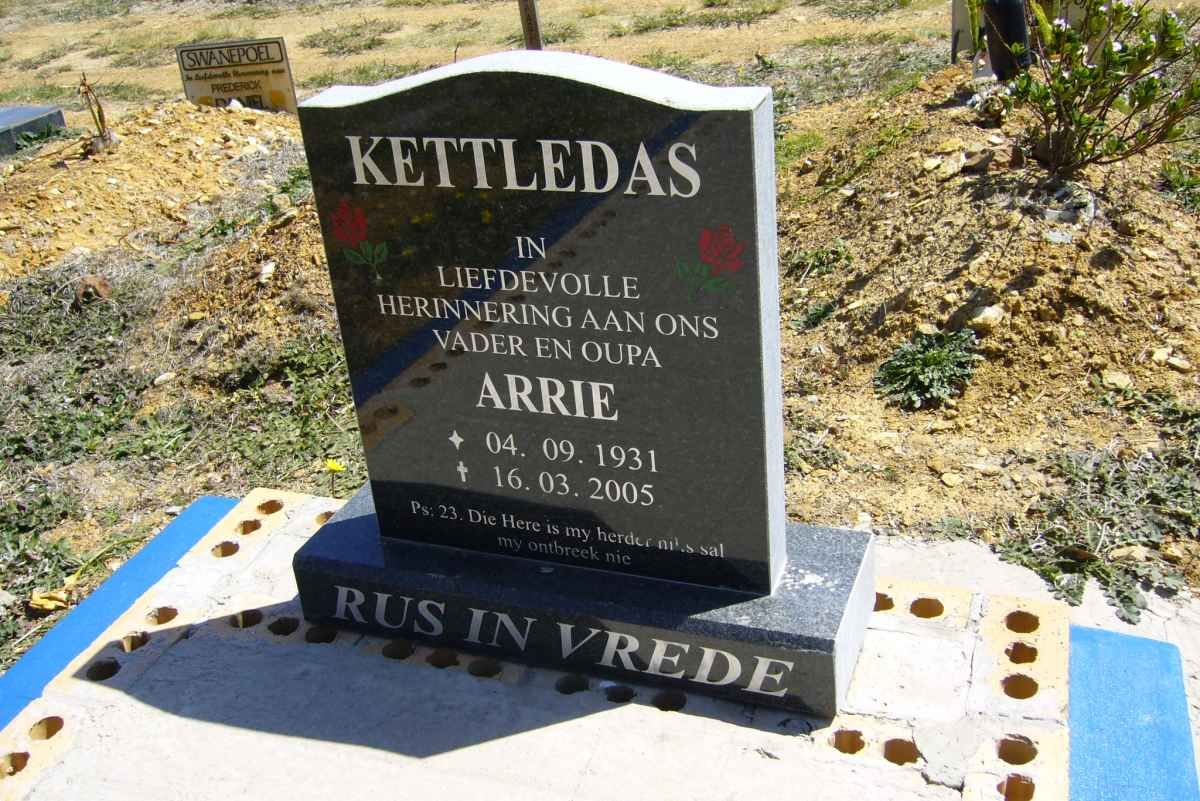 KETTLEDAS Arrie 1931-2005