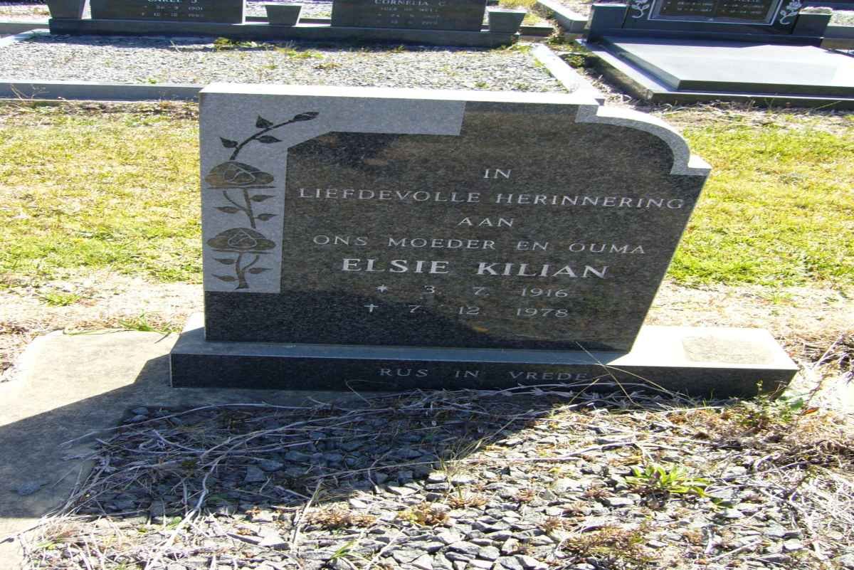 KILIAN Elsie 1916-1978