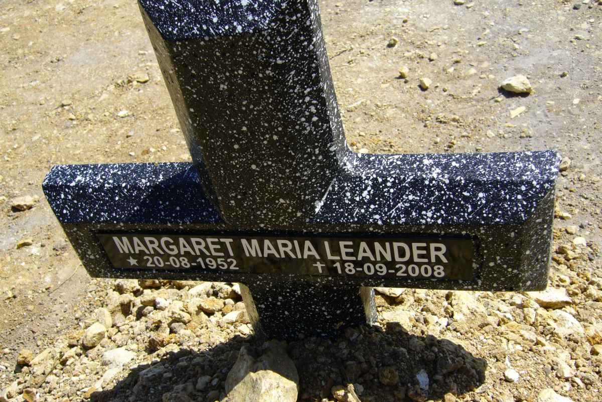 LEANDER Margaret Maria 1952-2008