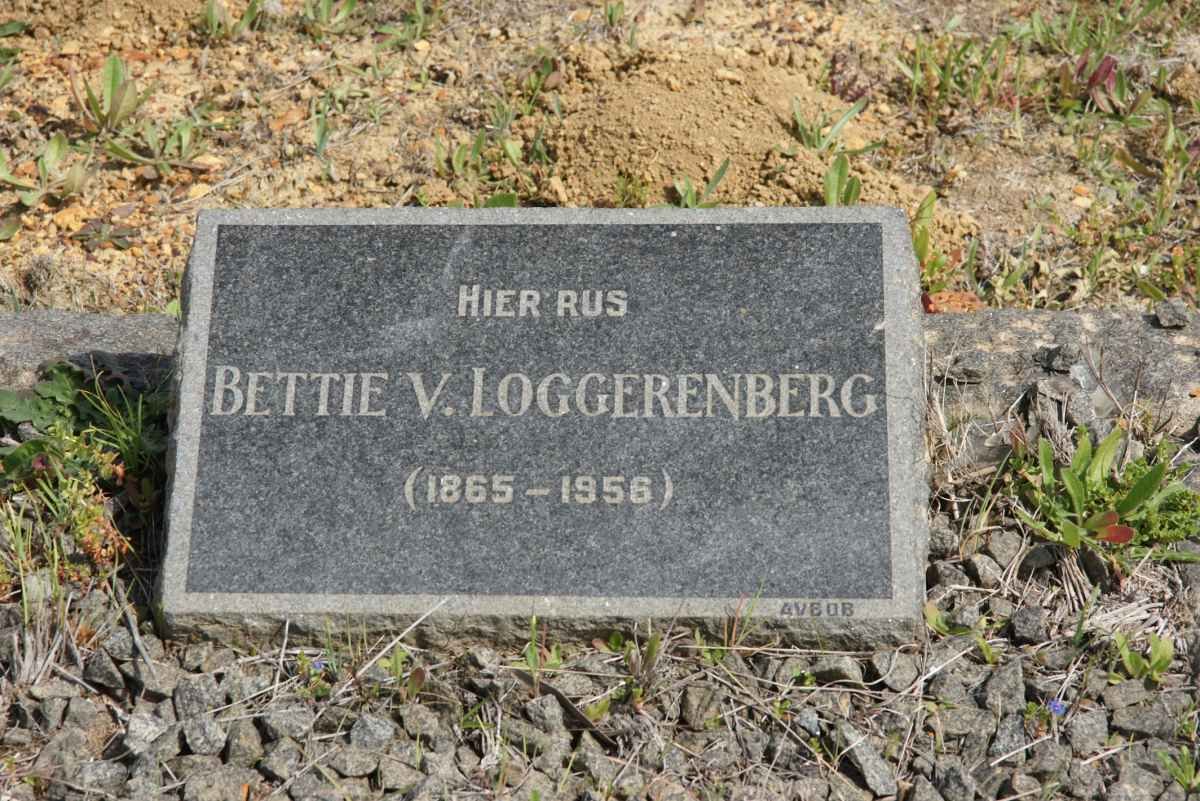 LOGGERENBERG Bettie, van 1865-1956