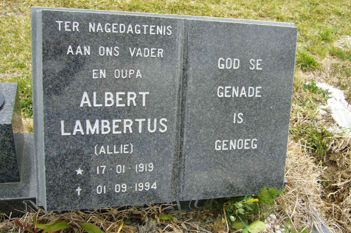 LAMBERTUS Albert 1919-1994