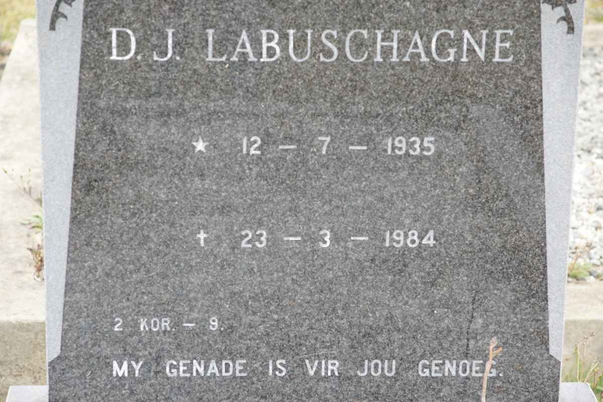 LABUSCHAGNE D.J. 1935-1984