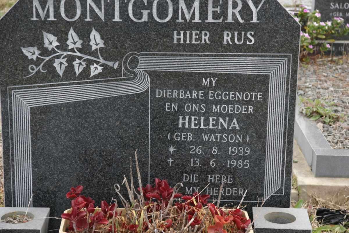 MONTOMERY Helena ne WATSON 1939-1985