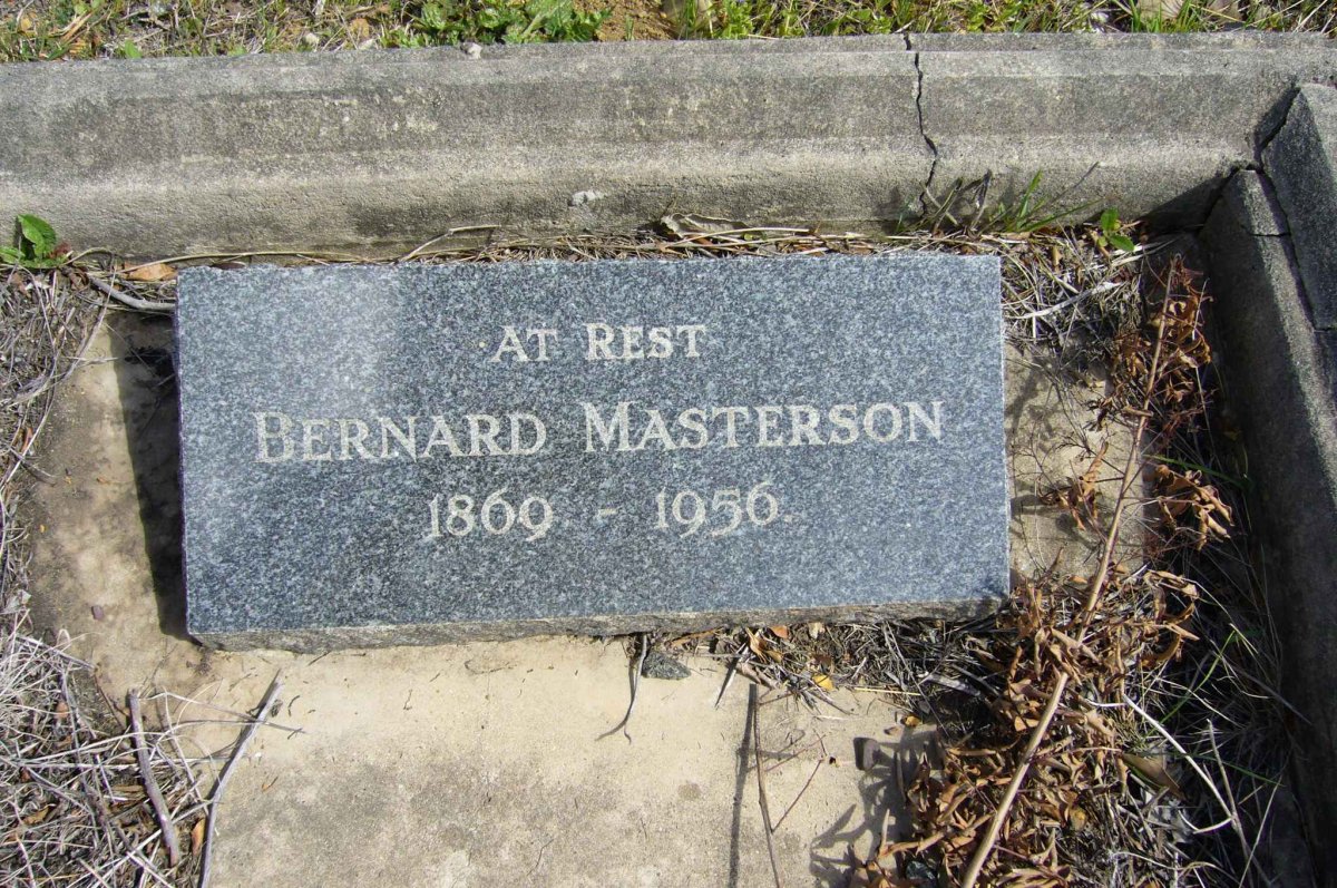 MASTERSON Bernard 1869-1956