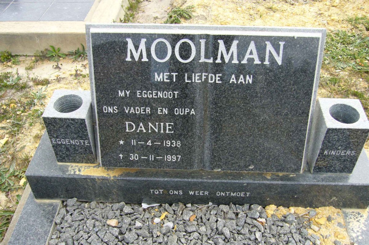 MOOLMAN Danie 1938-1997