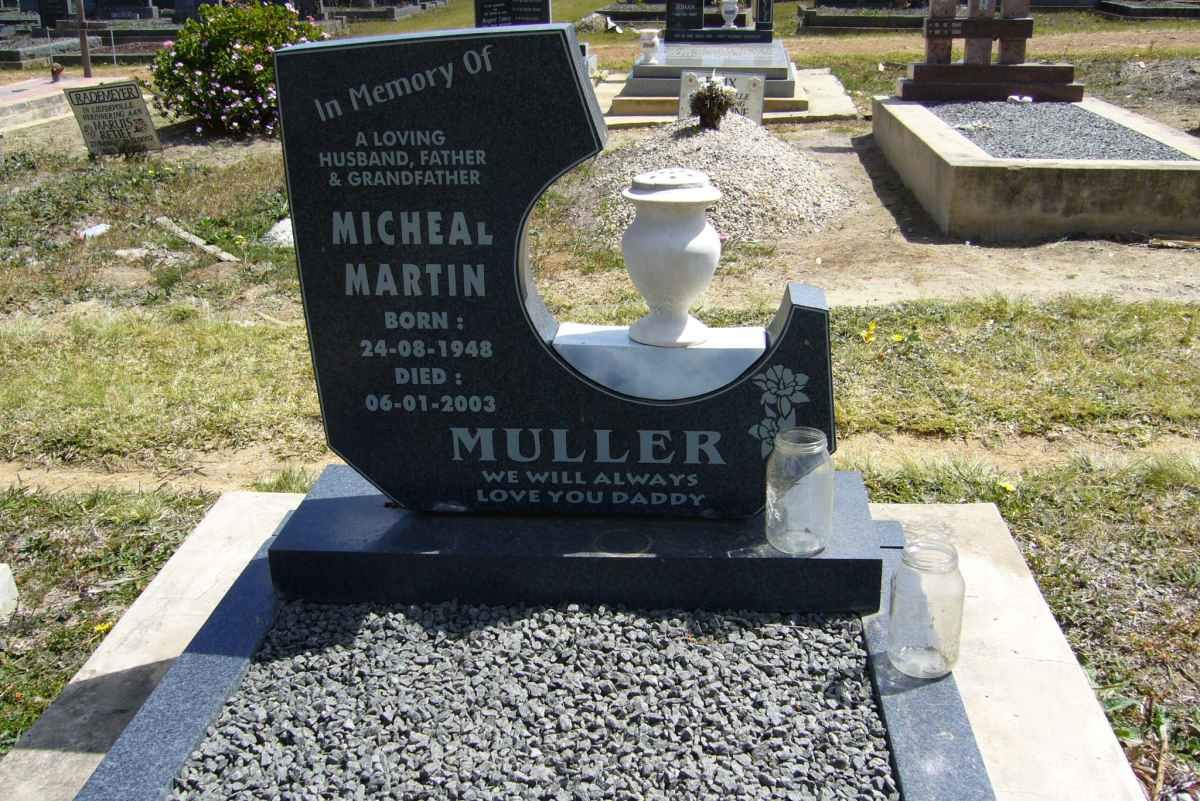 MULLER Michael Martin 1948-2003