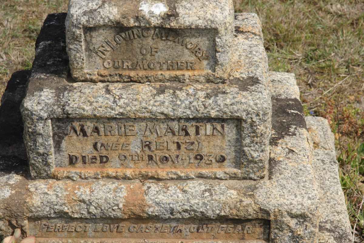MARTIN Marie nee REITZ -1930