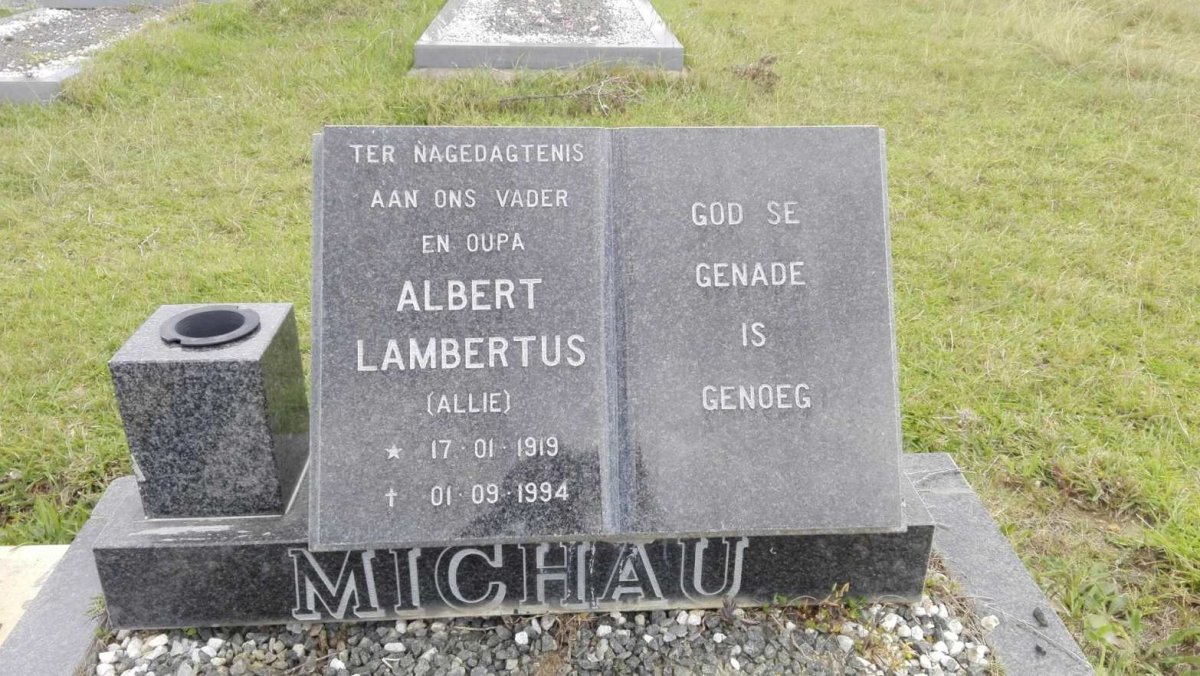 MICHAU Albert Lambertus 1919-1994