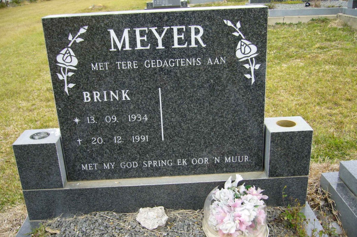 MEYER Brink 1934-1991