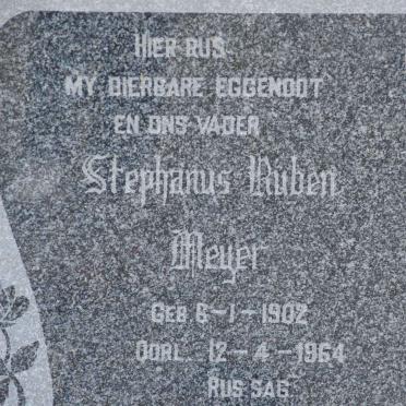 MEYER Stephanus Ruben 1902-1964