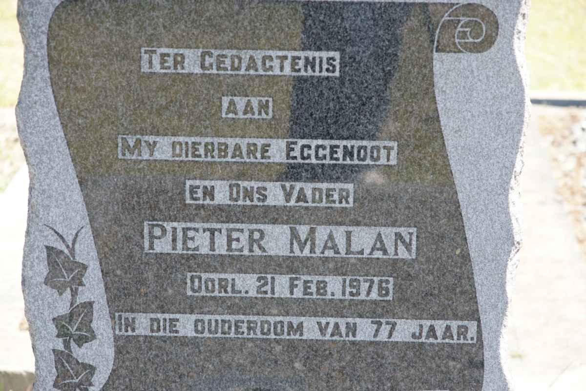 MALAN Pieter -1979