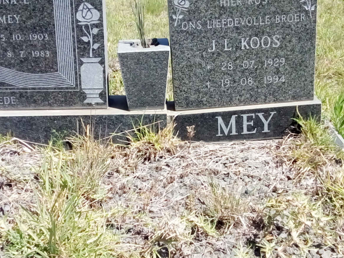 MEY Hendrik K. 1896-1959 & Anna E. 1903-1983 :: MEY J.L.1929-1994 _2