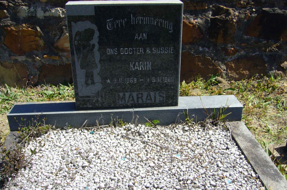 MARAIS Karin 1969-1969