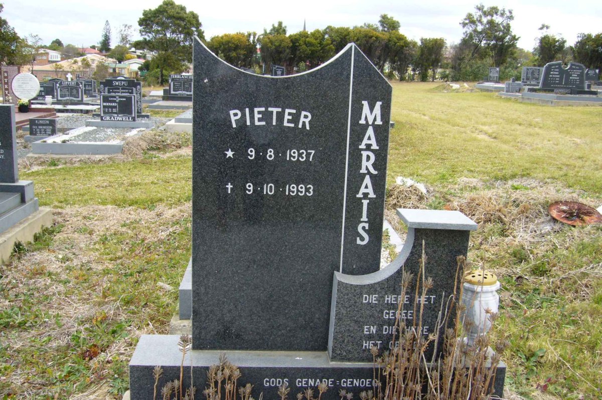 MARAIS Pieter 1937-1993