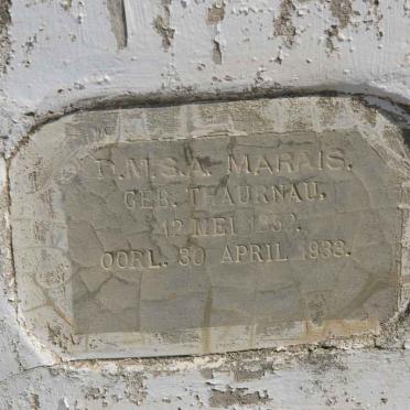 MARAIS D.M.S.A. nee THAURNAU 1852-1933